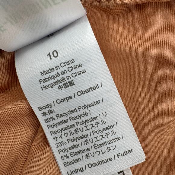 J.Crew Swimsuit Scrunchie Classic Scoopneck Floral Print One-piece Swimsuit 10 - Picture 9 of 11